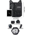 Swim Bag Mesh Drawstring Backpack With Wet Pocket
