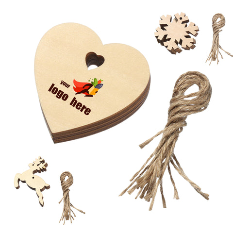 Wooden Christmas Tree Cutout Ornament