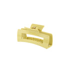 Large Square Matte Hair Clip for Ladies