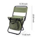 Portable Camping Stool Backpack Chair