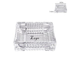 Square Glass Ashtray