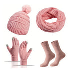 Wool Hat, Scarf, Gloves And Socks
