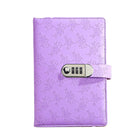 Macaron A5 Notebook Password Lock Office Journal