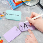 50 Pack Binder Ring Index Cards
