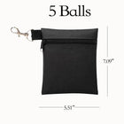 5Pcs Golf Ball Bag Pouch