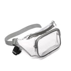 Clear PVC Waist Pack With Zipper Pocket