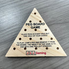 Custom Wooden Peg Game Set 5 Pack