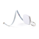 Square 2-Meter Steel Tape Measure Keychain