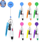 4 In 1 Clip-On Badges With Ballpoint Pens
