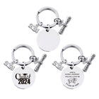 Metal Keychain Memorial Decoration