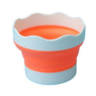 Collapsible Silicone Paint Brush Cleaner Bucket