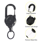 Tactical Retractable Anti-theft Keychain