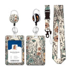 Lanyard Retractable Badge Reel With ID Card Holder