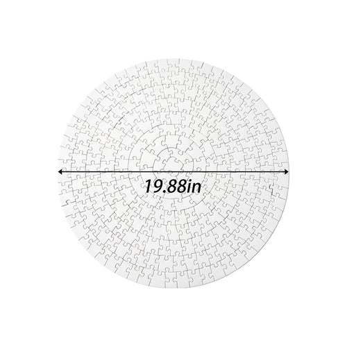 250-Piece Round Puzzle With Rigid Box