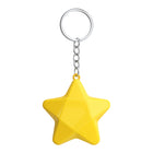 2" Mini Smile Face Star Stress Reliever Keychain