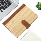 Bamboo Cover Magnetic Closure Notebook