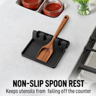 Silicone Multi-Slot Utensil Rest