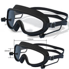 Large Frame Swimming Goggles With Earplugs
