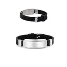 Stainless Steel Silicone Bracelet