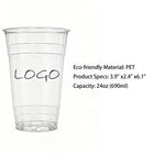 24 Oz. Disposable Clear Cold Drink Cups