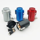 Metal Pocket Cola Cans Shape Outdoor Ashtray With Keychain