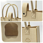 Kitchen Reusable Grocery Felt Tote Bags