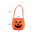 Halloween Hand-held Pumpkin Shaped Candy Bag