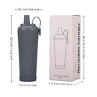 28Oz Ceramic Coated Inner Liner Straw Water Bottle