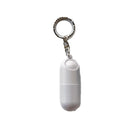 Emergency Capsule Pill Box Keychain