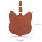 Cat-shaped Luggage Tag