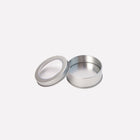 Round Windowed Tin Box