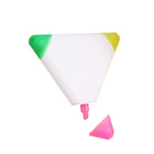 Custom 3 In 1 Triangle Shape Highlighter Marker