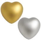 Custom 3" Gold Heart Stress Ball