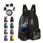Mesh Drawstring Backpack