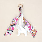 Pegasus Bag Charm With Silk Scarf