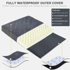 44" Leather Tag Plush Pet Mat