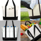 Canvas Stitching Tote Bag