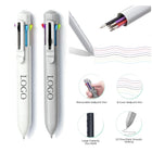 8-in-1 Multicolor Retractable Ballpoint Pen