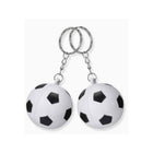 Soccer Ball Pressure Ball Keychain