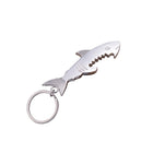 Shark Metal Bottle Opener Keychain
