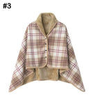 Cape Wearable Flannel Blanket