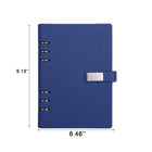 Refillable Leather A5 Loose Leaf Notebook