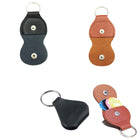 PU Leather Guitar Plectrums Bag with Keyring
