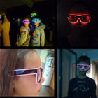 LED Flashing Cool Party Sunglasses