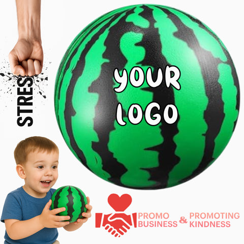 Custom 4" Watermelon Stress Reliever