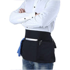 Waist Apron With 3 Compartment Pouch