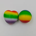 Custom 2.75" Rainbow Stress Reliever Ball