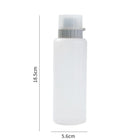 12 Oz Kitchen Sauce Squeeze Bottle W/ Brush-Shaped Nozzle
