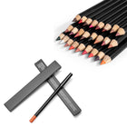 3-In-1 Wooden Lip Brow Eyeliner Pencil For Makeup