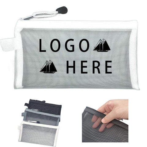Large Capacity Transparent Mesh Storage Bag